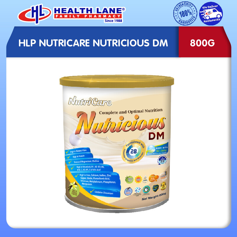 HLP NUTRICARE NUTRICIOUS DM (800G)